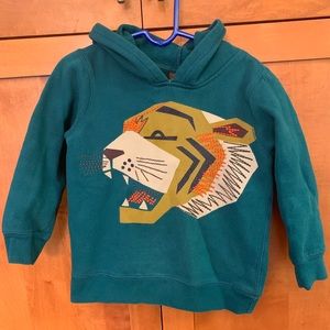 Kids Tiger pullover hoodie by Tea